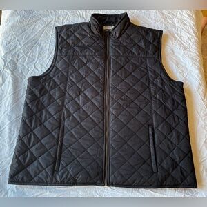 SOLD SOLD !!! Magellan Outdoors Men's Black Quilted Vest. 3XL. Water Resistant.
